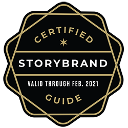 Web-StoryBrand-Guide-Badge Certified Storybrand Guide Symbol